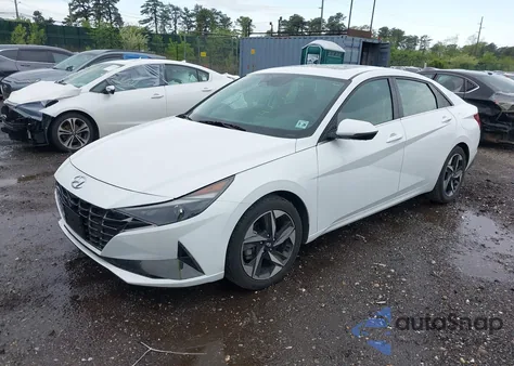 2021 Hyundai Elantra Sel из США, поврежденный, VIN 5NPLN4AG7MH023110